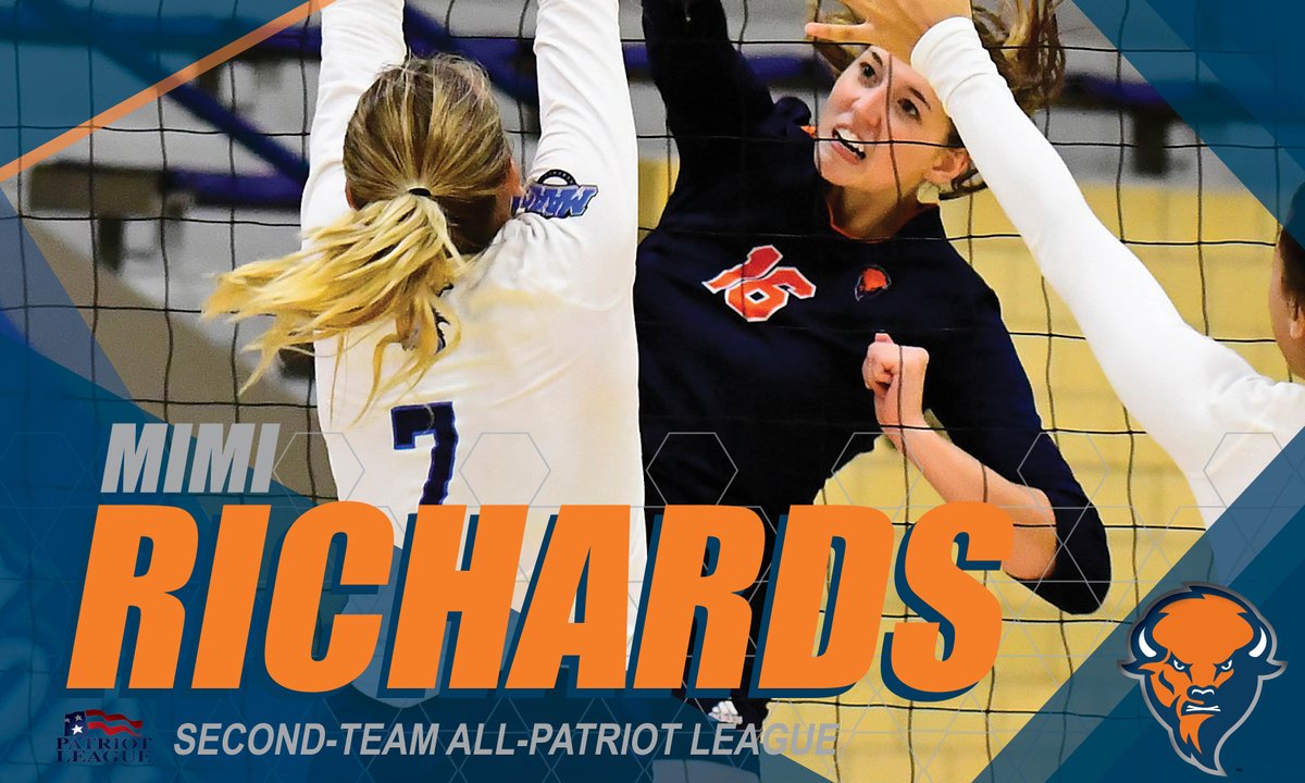 Bucknell_Bison's tweet image. Congrats to Mimi Richards (@Bucknell_VB) on being voted Second Team All-Patriot League! #rayBucknell

bit.ly/2zIkepj