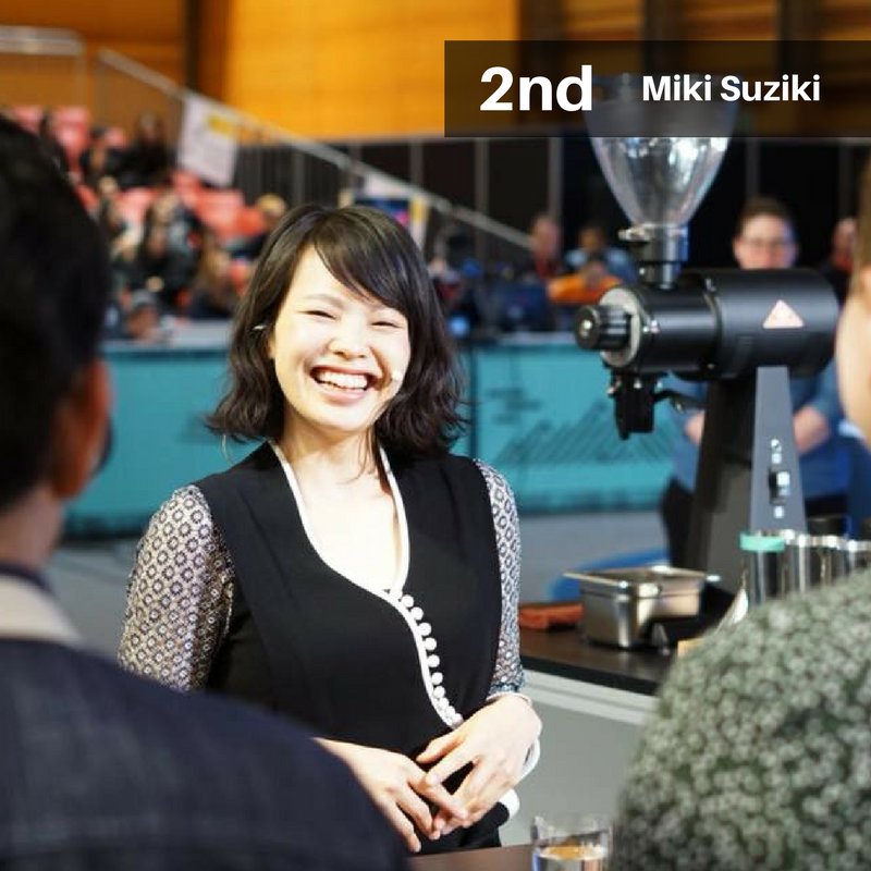 pullmanespresso's tweet image. Miki Suzuki of Japan, 2nd place in the World Barista Championship 2017.

Using #PullmanChisel and #PullmanBigStep. 

Watch her incredible performance and learn more about her "double grind" technique  zurl.co/gzaZ8 

@mkszk57 @wcoffeeevents