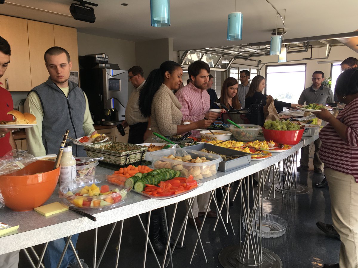 StewartInc's tweet image. Great potluck lunch today. Included sugar free desserts to raise diabetes awareness during #NationalDiabetesAwarenessMonth ...and everything was still delicious!