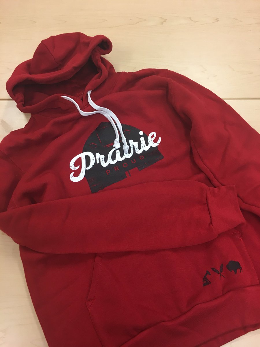 Make an online donation to United Way this month and be entered to win a #red gift basket including this #bunnyhug from <a href="/PrairieProudApp/">Prairie Proud</a> secure.e2rm.com/registrant/tri…