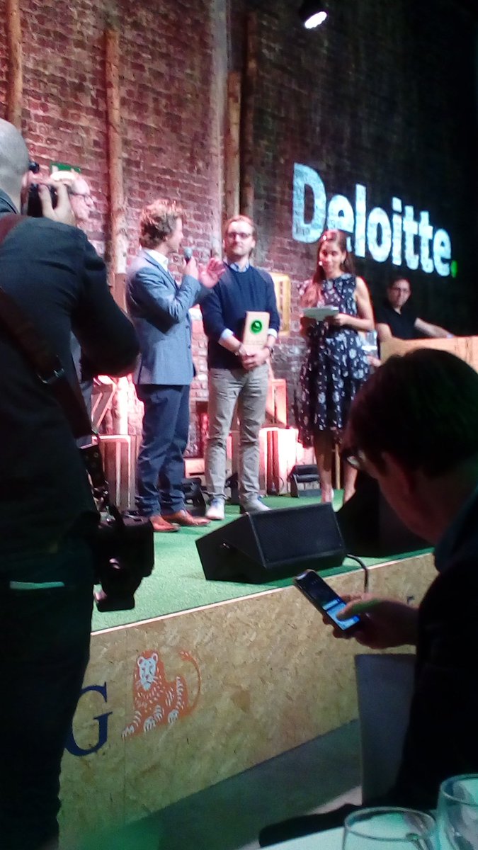 dieterneirinck's tweet photo. Congratulations #spott, the rising star at the deloitte fast 50 ! https://t.co/5b9eYld2z6
