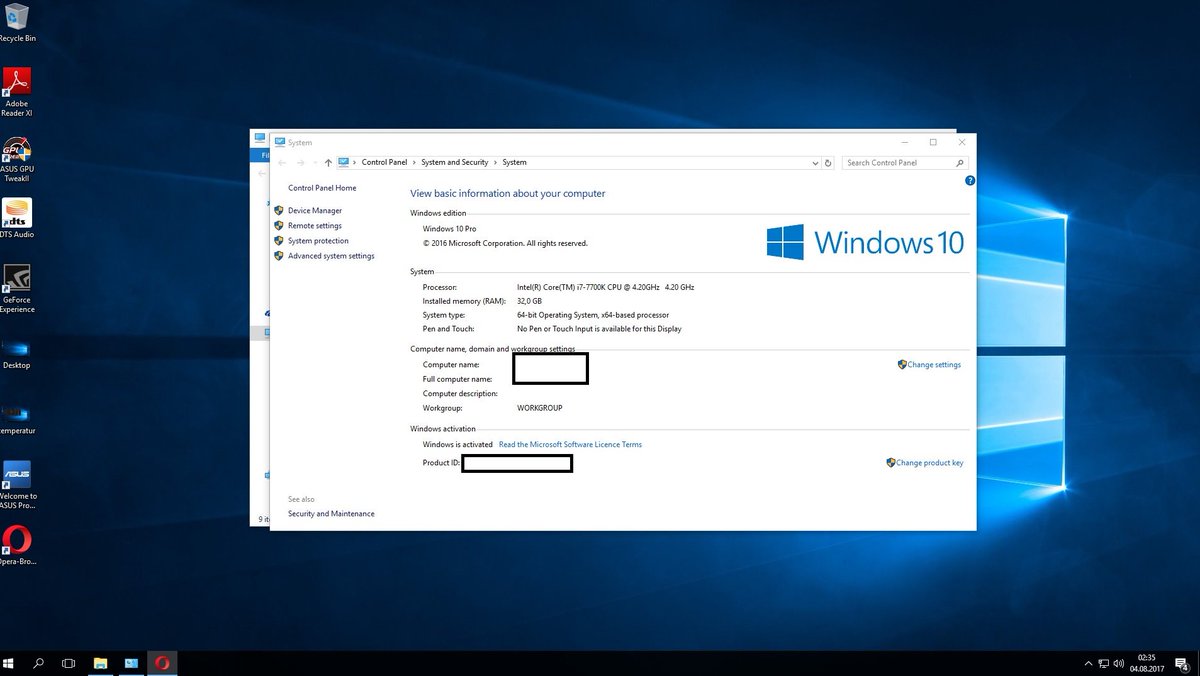 32GB Ram Intel i7-7700k CPU 4,2GHZ. Damit macht Zocken Spaß. #Gaming #Computer #Gamer #sc2 #lol