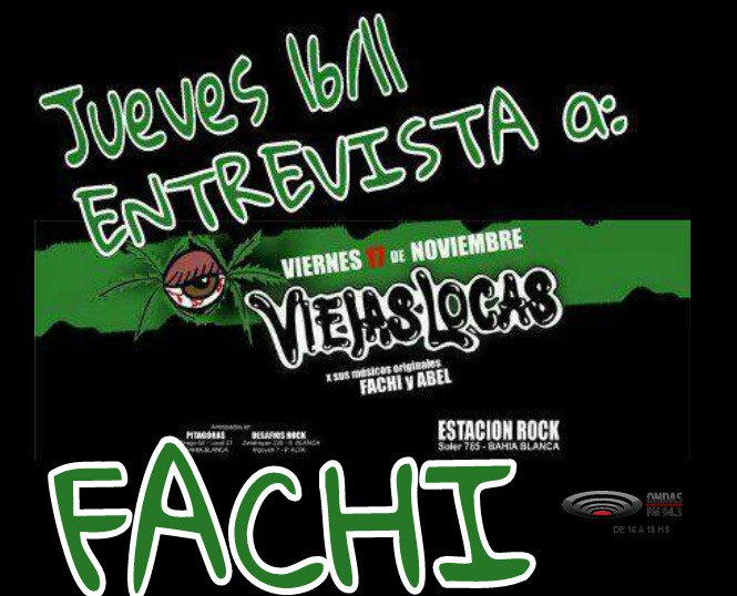 SiestaMusical's tweet photo. ⚠ NO TE PIERDAS ESTE NOTON EL DIA JUEVES ! 
Desde las 16 hasta las 18hs prendete a la 📻FM 94.3 #SiestaMusical #BuenMartes #viejaslocas https://t.co/3E9uG5r22b