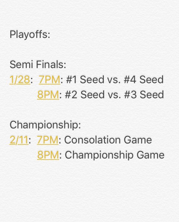 Schedule for the upcoming season #PacktheCiv