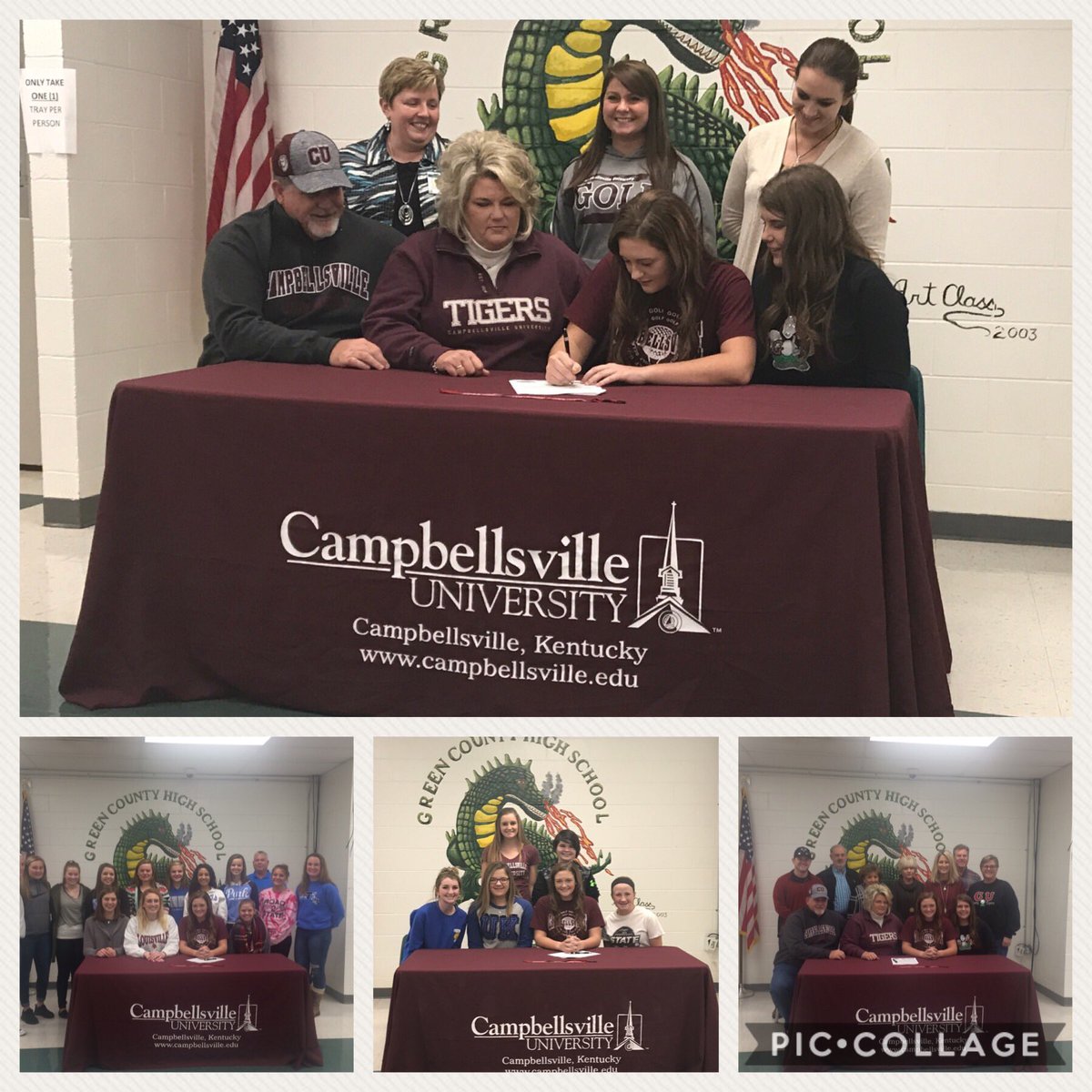 GreenCoHS's tweet photo. Congratulations, Gracie Parrott...future CU Lady Tiger golfer! #dragonpride https://t.co/yqVAMZIcTN