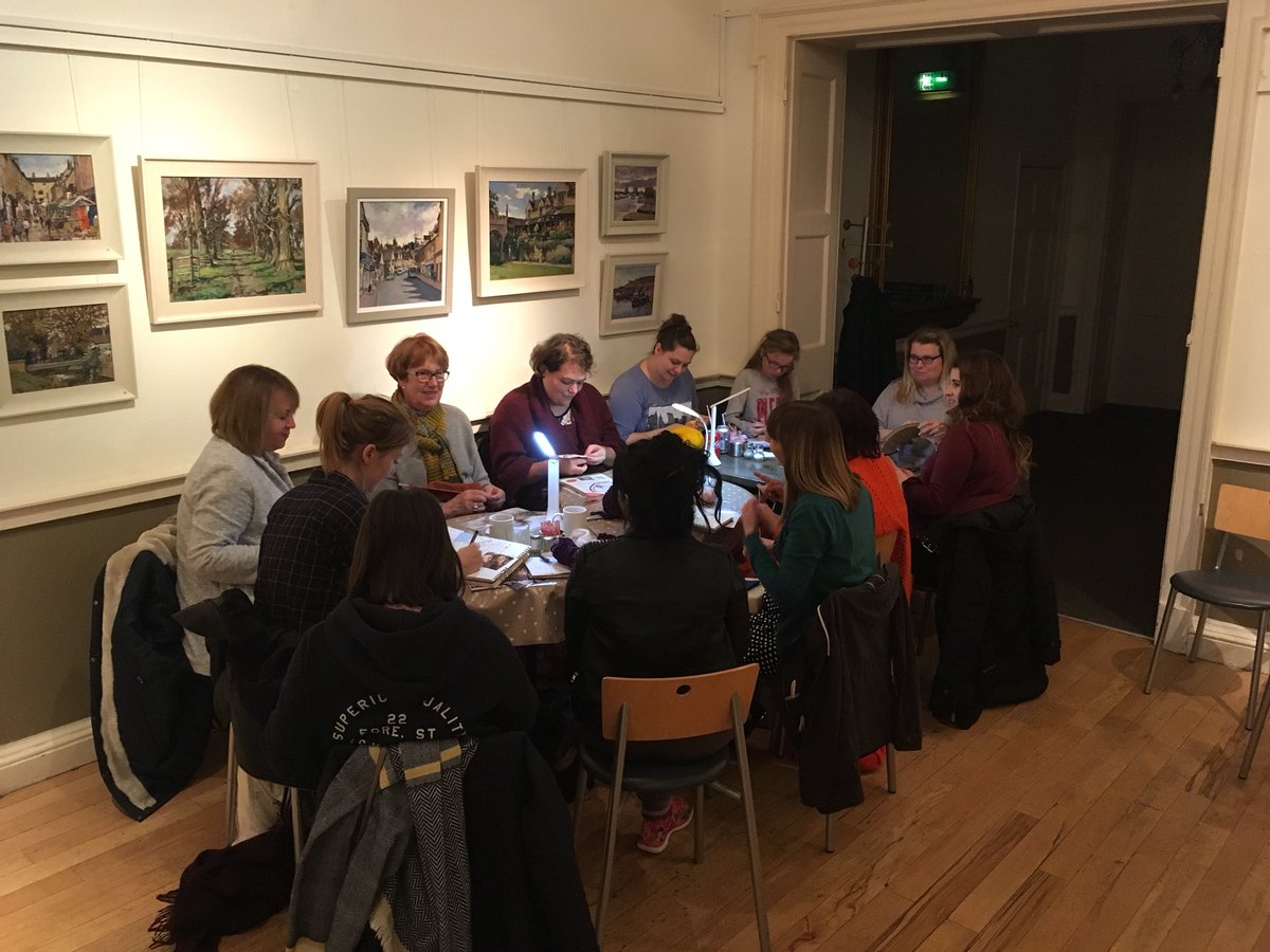 mindspacestam's tweet image. Just stumbled upon #stamfordcrafters they meet on the 2nd Tuesday in the arts centre, 7-9pm, all welcome, bring anything crafty