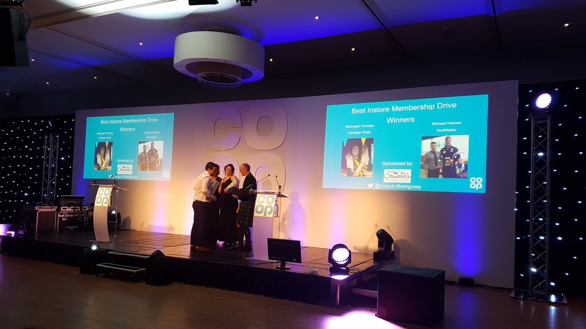 Congratulations to @MichaelKeenan88 and Team at Northfields for winning their category for Best Membership Drive!!
#BeingCoop
<a href="/McnJohn/">John M</a> <a href="/NO02kellyj/">J KELLY</a> <a href="/CranstonGraeme/">Graeme cranston</a> <a href="/coopukfood/">Old Account</a>