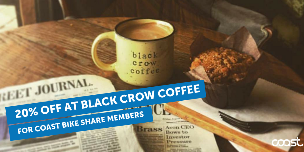 CoastBikes's tweet photo. A cool 63-degrees tonight. Perfect weather to lounge in a Black Crow Coffee armchair with hot tea and a cranberry orange bake. 20% off if you Coast. https://t.co/vx3ex4KyCT #FallInLoveWithBiking https://t.co/HlIAZ1lQRT