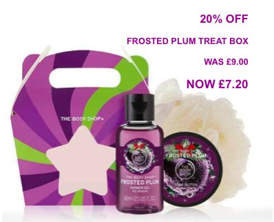 20% OFF SELECTED GIFTS!
JUST A FEW TO GET YOU STARTED..
#playforpeace #thebodyshopuk #thebodyshopathome #gifts #festive