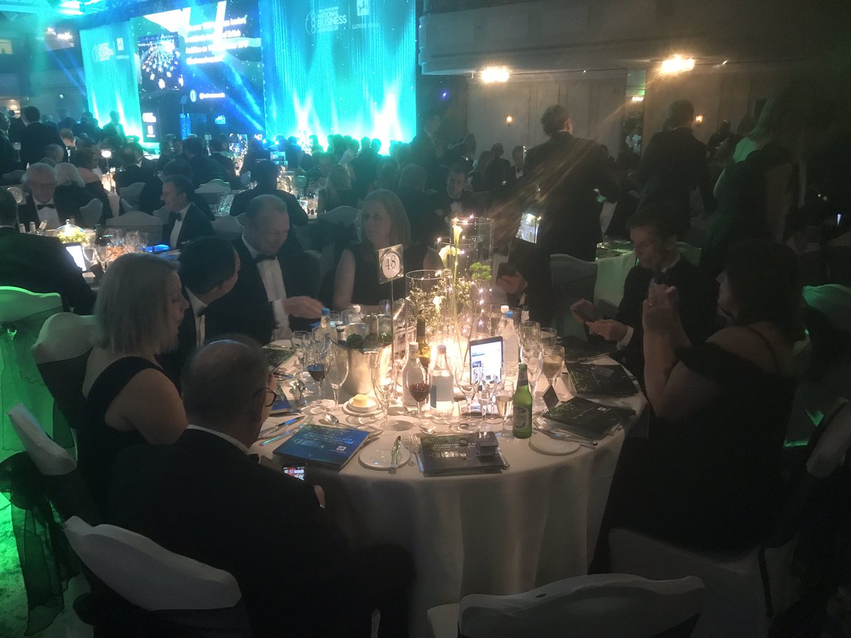 We're here at the #BusinessAwards17 and looking forward to a great night and best of luck to @Aspire_Housing as well who are shortlisted too #ukhousing