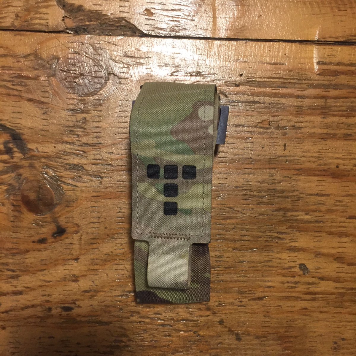 Laser cut Cordura laminate TQ Pouch. Super light, fits CAT and SOF-T. Mounts to belt or MOLLE. #multicam #tacticalgear #lasercut #cordura