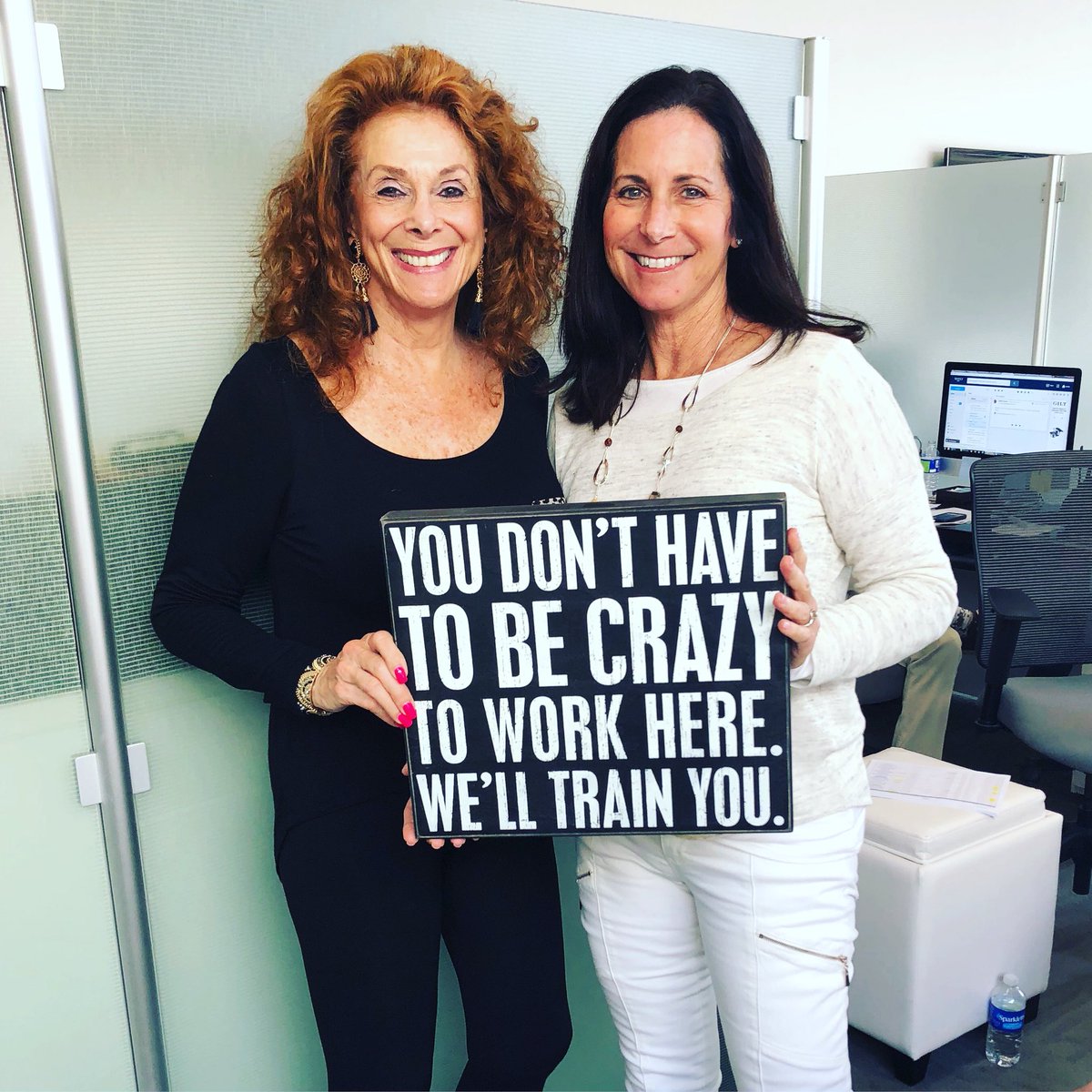 MGellens's tweet photo. We’re not nuts, we’re just a little #crazy! #crazyaboutrealestate  #crazytraining #realestate #lajolla #lajollarealestate #lajollarealtor https://t.co/1pDvZT8PxF