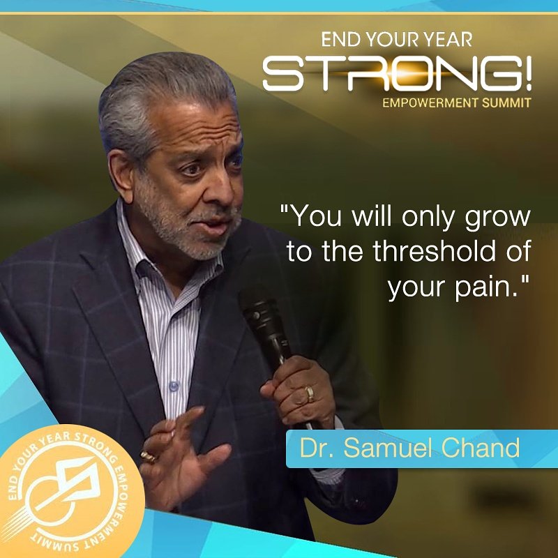 dv_allen's tweet photo. Takeaway from Dr. Samuel Chand... "You will only grow to the threshold of your pain."
#EndStrong2017 #EYYS2017 #Atlanta #CindyTrimm #quote @cindytrimm @samchand https://t.co/KjR0ksdk0h