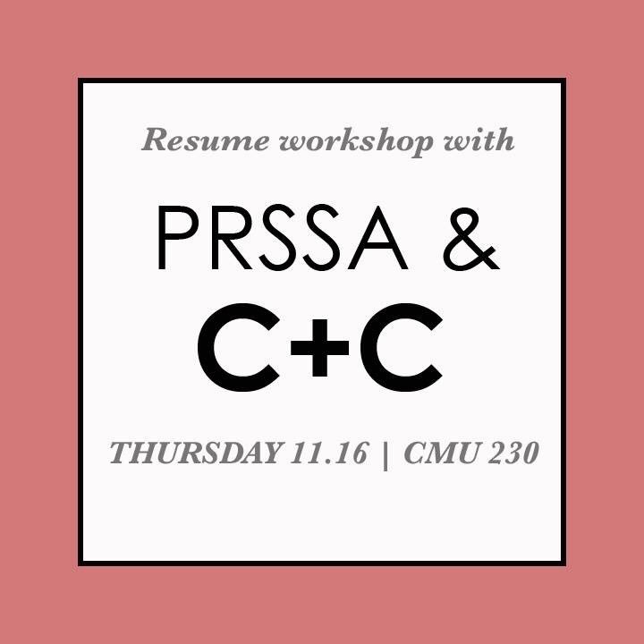 UWPRSSA's tweet photo. Writing resumes can be tedious! Getting feedback and strategies to highlight your abilities, can get employers interested in you. This week C+C Marketing will look at student resumes and provide coaching. 

#uwcomm #uwprssa #professionals #resumeworkshop #ccmarketing https://t.co/gh06BoPFrw