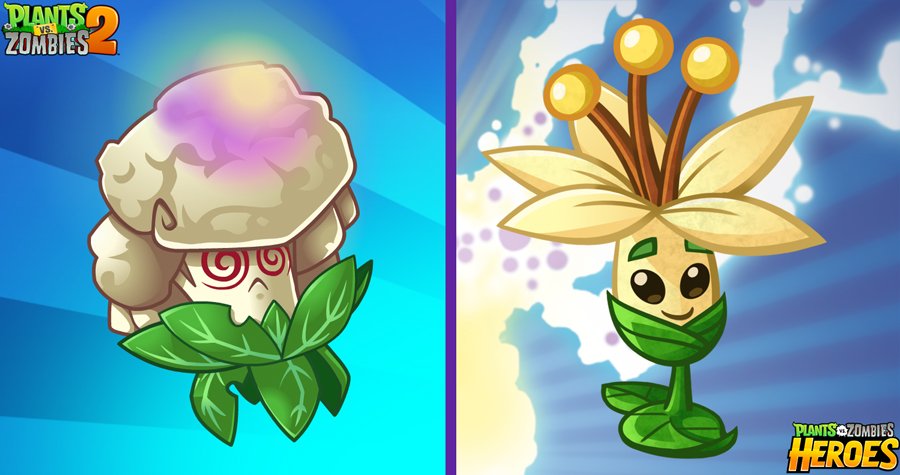 PlantsvsZombies's tweet photo. It's mental-mania in #PvZ2's Epic Quest this week, and #PvZHeroes has a very festive Event Card. Don't miss out on either! https://t.co/jGvi7VDG7H