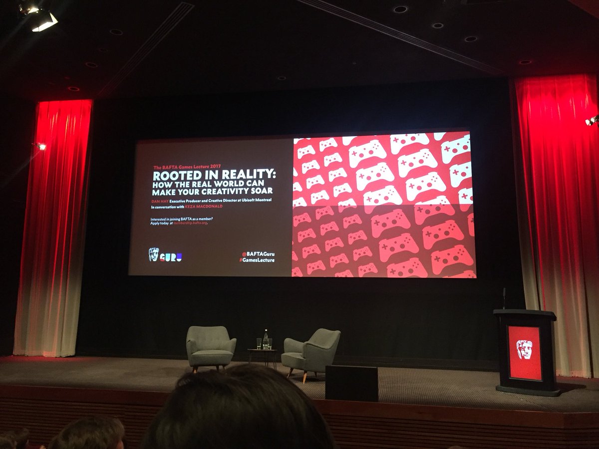 JsLockload's tweet photo. This should be fun :D looking forward to your lecture @danhaynow :D @BAFTAGuru #GameDev #GamesLecture https://t.co/FK0MJy7hwa