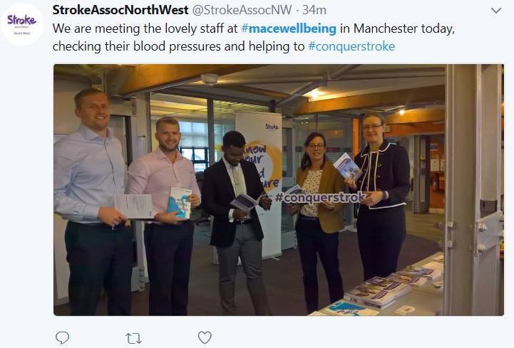 caradeeks49's tweet photo. #Macewellbeing #conquerstroke https://t.co/doMm4nsgkr
