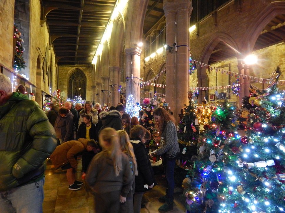 heartofstmarys's tweet photo. Don't miss details of this year's Christmas Tree Festival in the newly refurbished St Mary's Church, Melton Mowbray.  https://t.co/jOcI3g2DC0 https://t.co/cUSXOdZ9RH