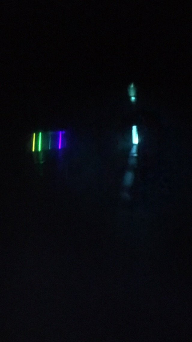 Studying spectral lines in plasma tubes today.  Here is Mercury (Hg #80) w/ it's beautiful spectra lines. <a href="/Fossil_Hill/">Fossil Hill</a> @KellerISD_GT