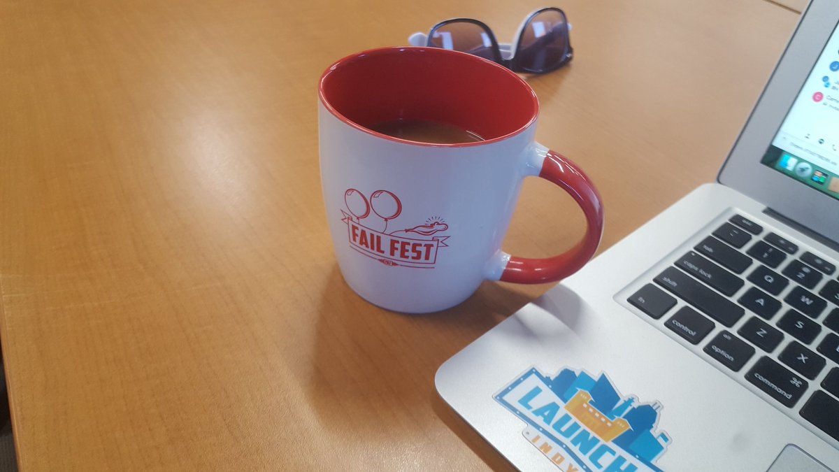 Launch_Indy's tweet photo. Happy #NewMemberNovember to our latest addition - a coffeemaker! Fuel up for the afternoon on us! #coworkperks #indy #startups https://t.co/9u7spCMWol