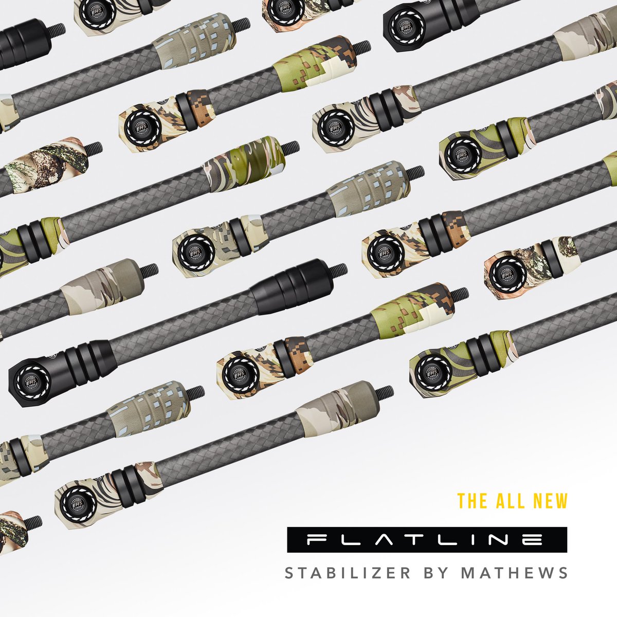Mathews_Archery's tweet image. Introducing the Flatline Stabilizer.

Featuring our exclusive dampening technology in the form of the new EHS Nano, the Flatline is extremely effective at managing vibration and provides superior shot stabilization.

Pick one up today at your Mathews retailer.

#MathewsFlatline
