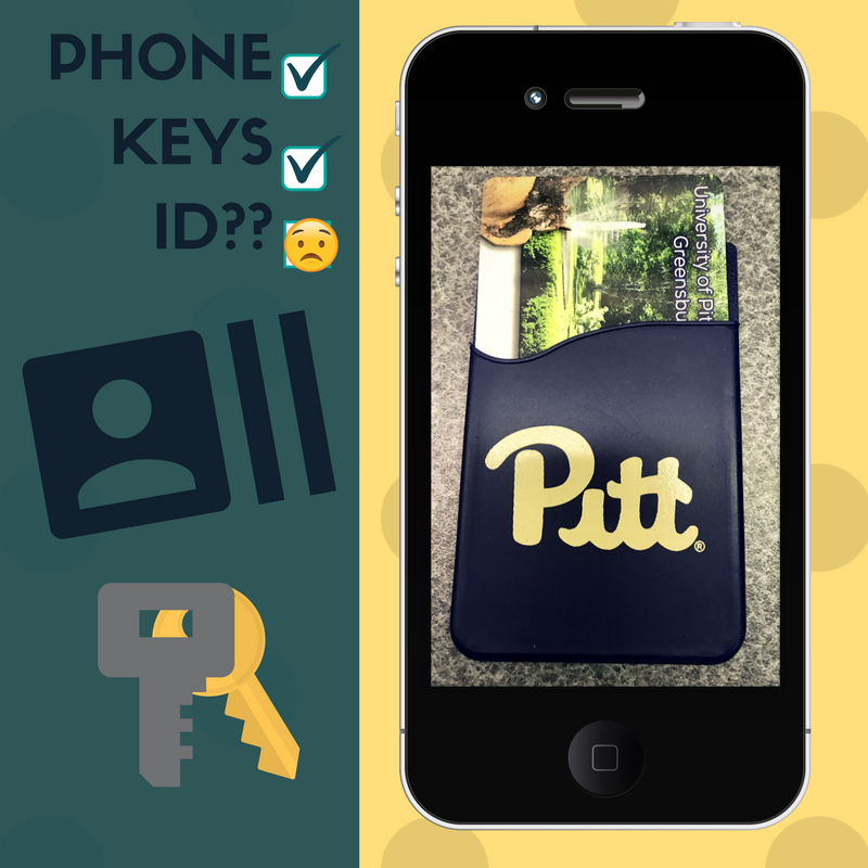 gbgbooks's tweet photo. ID disappearing on you? There's no more Hide n Seek with Kathy's Employee pick of the week-The Silicone media wallet!
#Employeepickoftheweek #pittgbgcampusstore #pittid https://t.co/zs7UC0RxkI