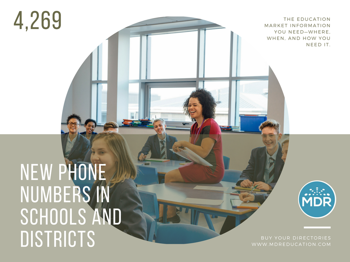 MDRBiz's tweet photo. The most complete snapshot of every #K-12 school nationwide - could be right at your fingertips. Click on the link below to order your copy of #MDRSchoolDirectories today! #EduTalk #EdChat #EdTrend #EdData #EducationMarketing 

https://t.co/fV5drs9vEF https://t.co/eJgxbrl4rl