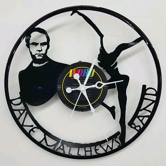 JonesLaserCraft's tweet photo. Love this #dmb clock in my #etsy shop? Dave Matthews Vinyl Record Clock, available now! #housewares #clock #christmas #wallart #vinylclocks #customclocks https://t.co/tiVuQtp7Na https://t.co/RcSIpzWXrn