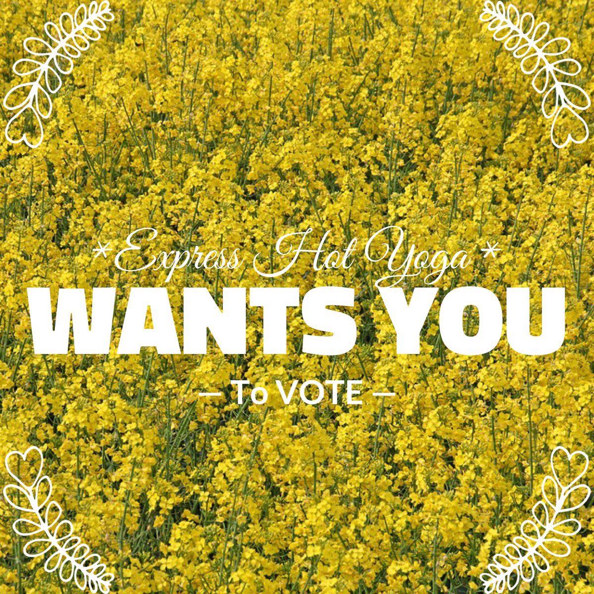 ExpressHotYoga's tweet photo. Head over to your Facebook page and vote on our latest Poll!
#expresshotyoga #woodlandstx #woodlandsyoga #bestyogainthewoodlands #letyourvoicebeheard #yogaaddict #yogaeverydamnday https://t.co/mb7B5AR0wi