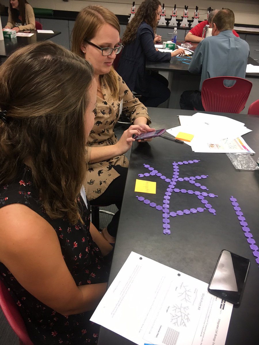 mimioSTEM's tweet image. Assemble into #linearchain carbons with eight additional #carbons that allow branching to explore a variety of #carbohydrates structures.  
#macromolecule #biology #enzyme #chemistry #3DSTEM