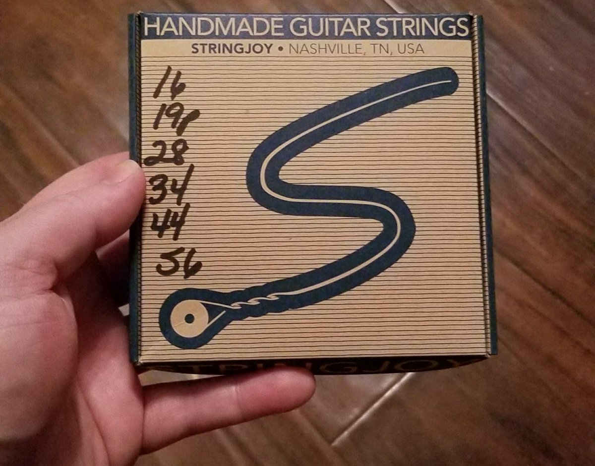 Keeley_Cases's tweet photo. Custom strings from the guys at @stringjoystaff Stringjoy! Outstanding quality and tone! #balanced #music #mtd #guitar #strings #franklinstrap #saintseleven https://t.co/caWPUxUIuV