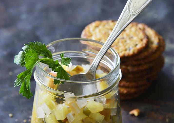 Never let your spread be dull. Spice up your spread with this sweet-hot seasonal relish by <a href="/AnEdibleMosaic/">Faith Gorsky</a>.