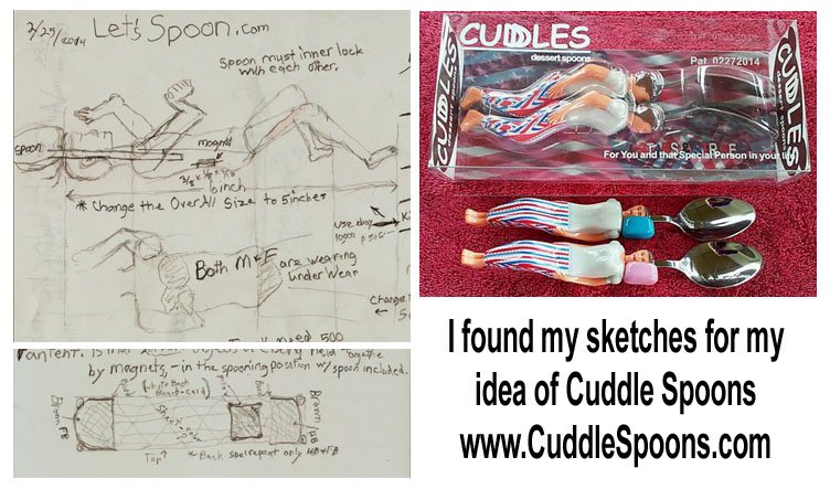 KenVantroba's tweet photo. #CuddleSpoons I found my sketches for my idea of Cuddle Spoons https://t.co/aLWagQIpEQ #spoon #spooning #cuddle #cudding #Entreneurship #Entrepreneurs #inventions #couplesgift #SharkTank #icecream #LGBTQ #GayPride #VeteransDay #Veterans @LoriGreiner @BarbaraCorcoran @TheEllenShow https://t.co/lwBv42ThsG