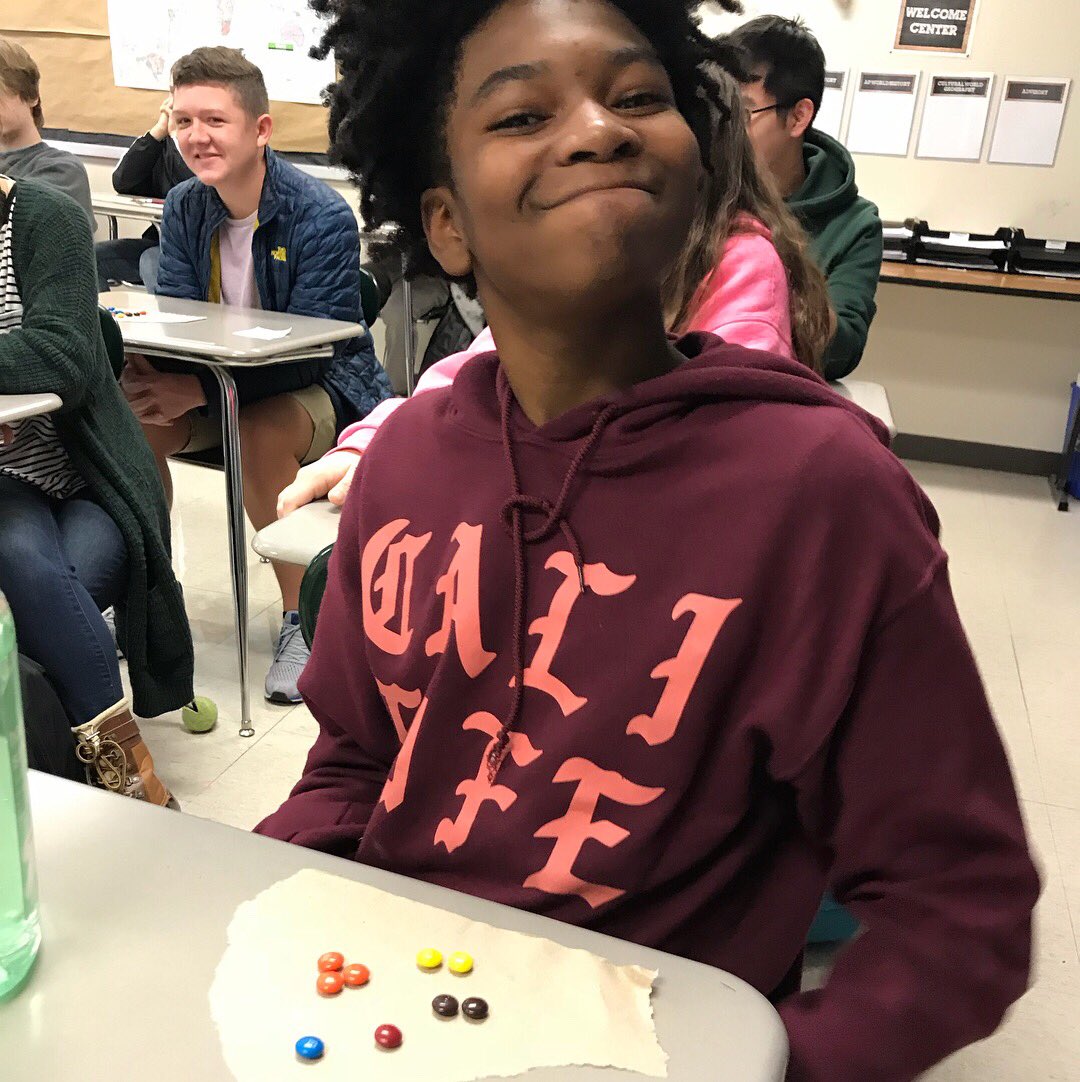 ChoateNotes's tweet photo. Learning about #feudalism today in @JennieCriblez ‘s world history class with M&amp;Ms! What fun it was! #ChefHook #TLAP https://t.co/G8WDudiKX5
