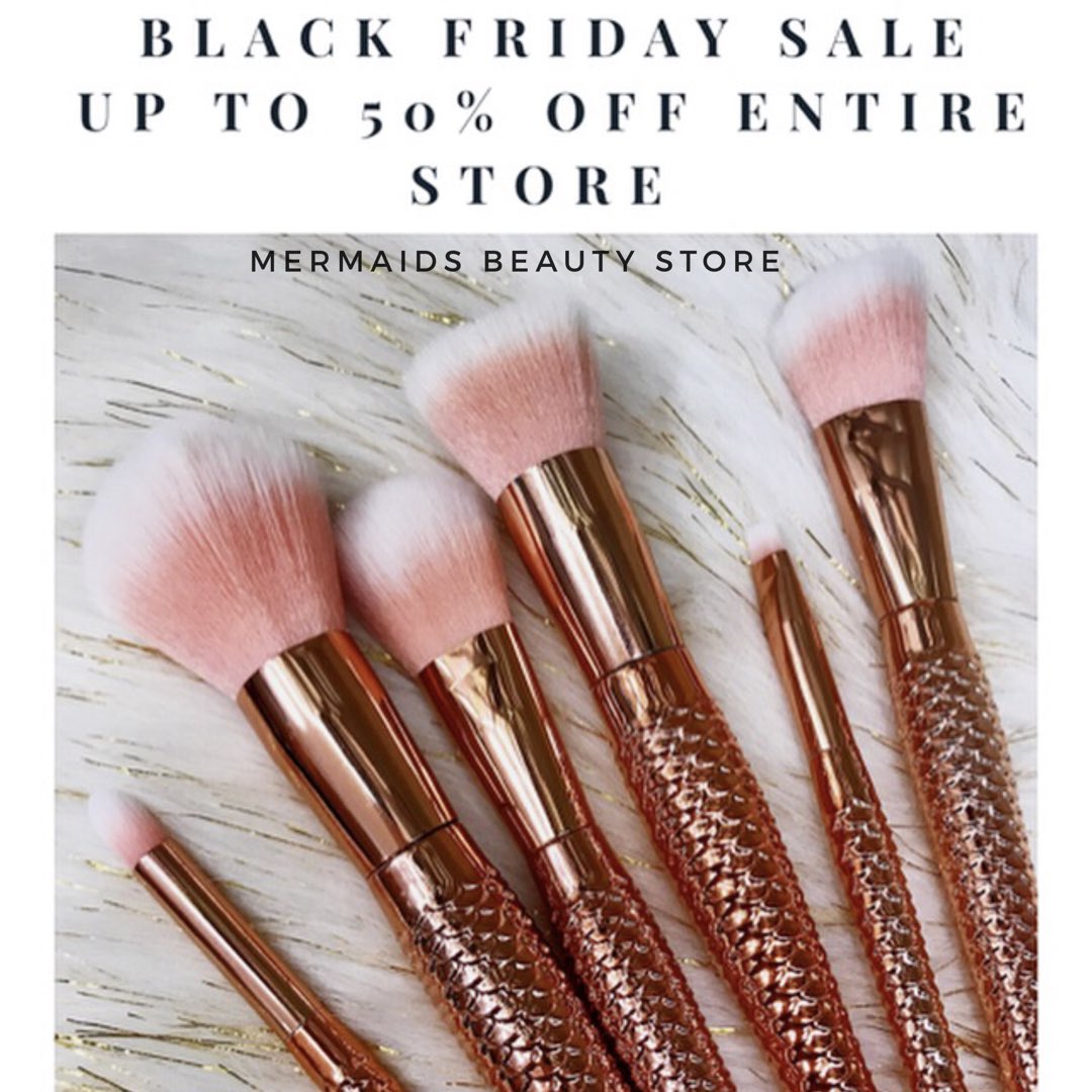 Mermaids_Beauty's tweet photo. Shop with us on Black Friday #BlackFriday #shopping #mermaidbrushes #unicornbrushes #rainbowbrushes #ovalbrushes https://t.co/rCqbbZYDO9