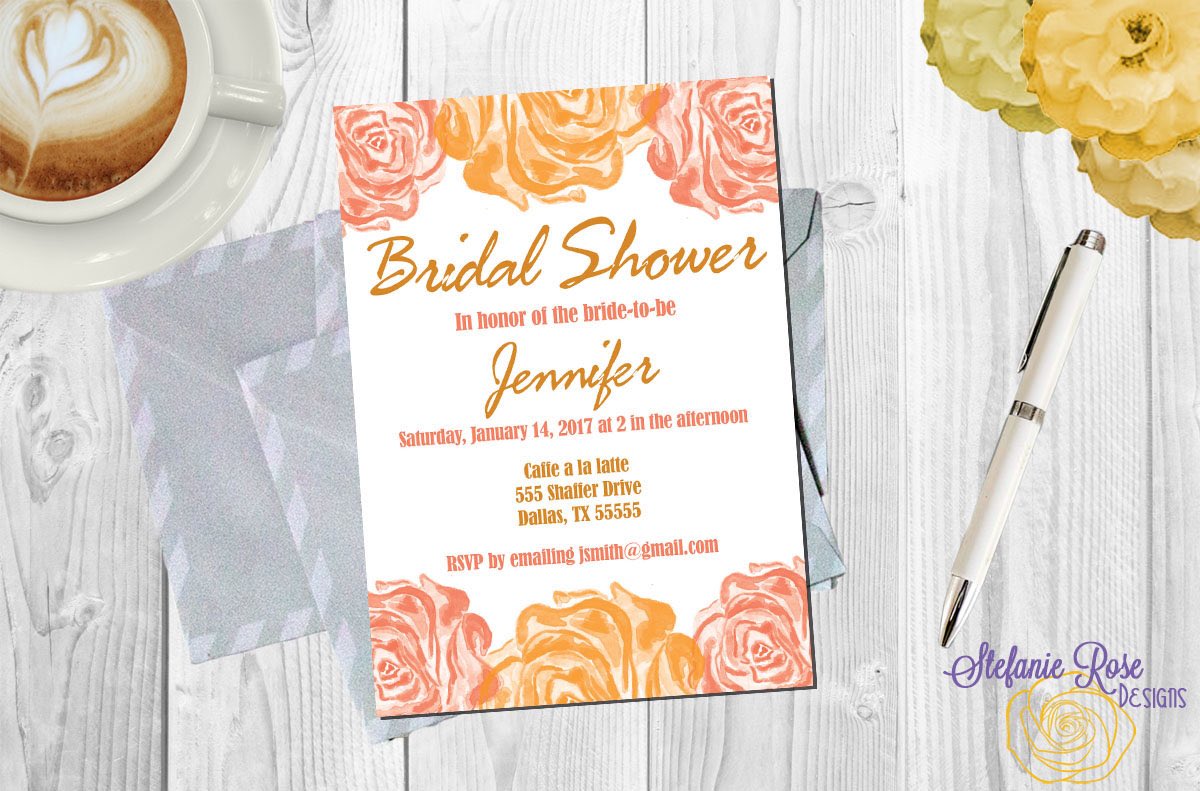 StefanieDesign1's tweet photo. Excited to share the latest addition to my #etsy shop: Rose Coral and Gold Bridal Shower Invitation https://t.co/sgdRH6fmwP #wedding https://t.co/ys5NOKUmXk