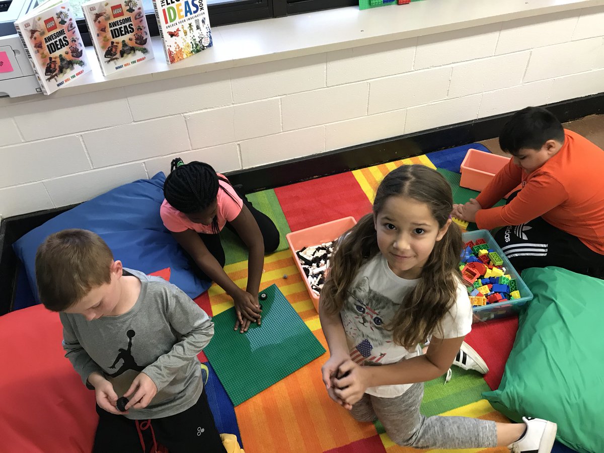 Robots, coding, and Legos...oh my! Kids reply...can we come here everyday? Future engineers #AFocusedFuture
