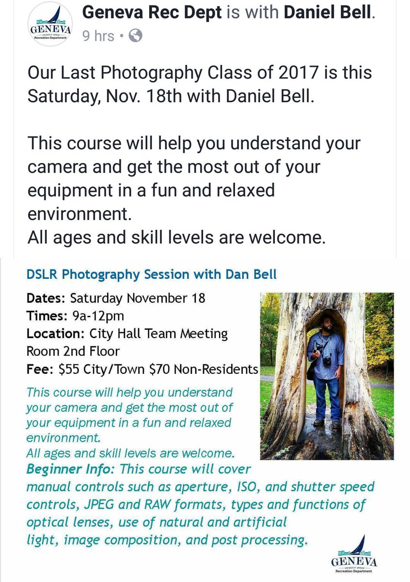 Danny4744's tweet photo. #GenevaNY #photography #photoclass - Come to my class Saturday! https://t.co/RQpCGD5nn4