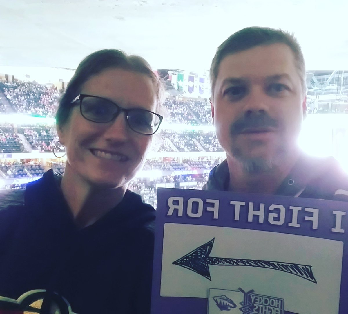 I fight for my girl. #mnwild