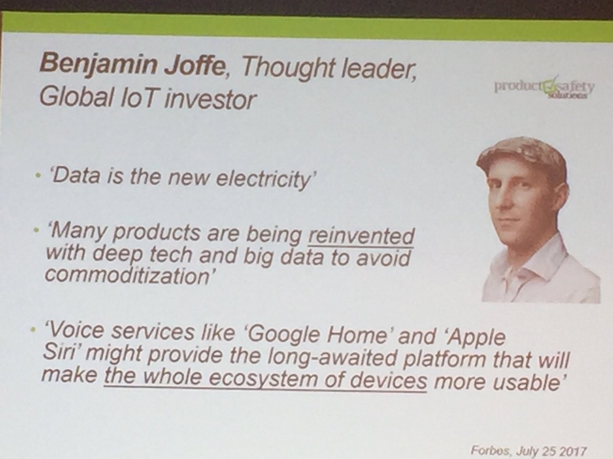 ValerieGetsTech's tweet photo. Today #ICPHSOIntl17 has had a real focus on emerging tech and IoT. Great to see the safety space focusing on these issues. Would like to see more focus on the overlap with cyber security risks. https://t.co/xzaDN1X3E8