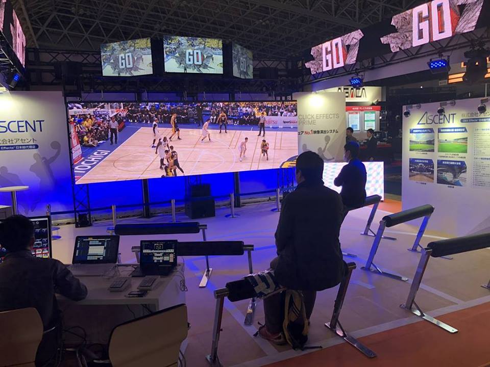 ChyronHego's tweet photo. Get the in-stadium experience with #ClickEffects PRIME at #interbee2017! Visit our partner Ascent's Stand at @makuharimesse Hall 6, Booth 6111. #venueproduction https://t.co/lUHtoKQdEA