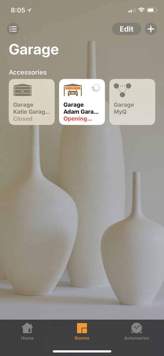 adamjustice's tweet image. The folks at @ChamberlainDIY do not make it easy but my Garage is now finally HomeKitafied.  Will be talking about this product this week on @ConnectedHomeFM with @richardgunther #SmartHome #SmartHomeProblems