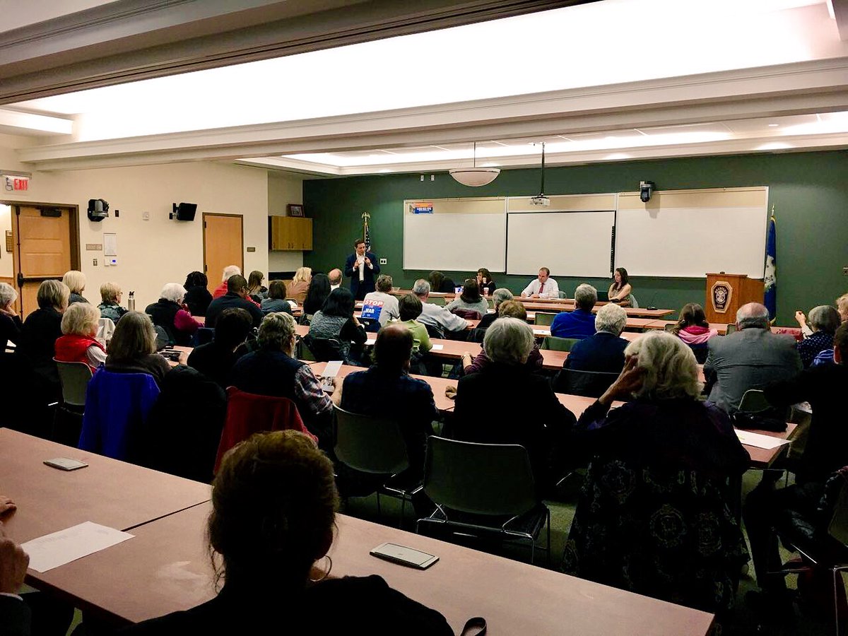 ChrisMatteiCT's tweet photo. Big post-election meeting with the #Branford DTC. No slowing 'em down. Talking shoreline rail service, tourism and budget. #OneConnecticut https://t.co/2aq6JrkG1Y