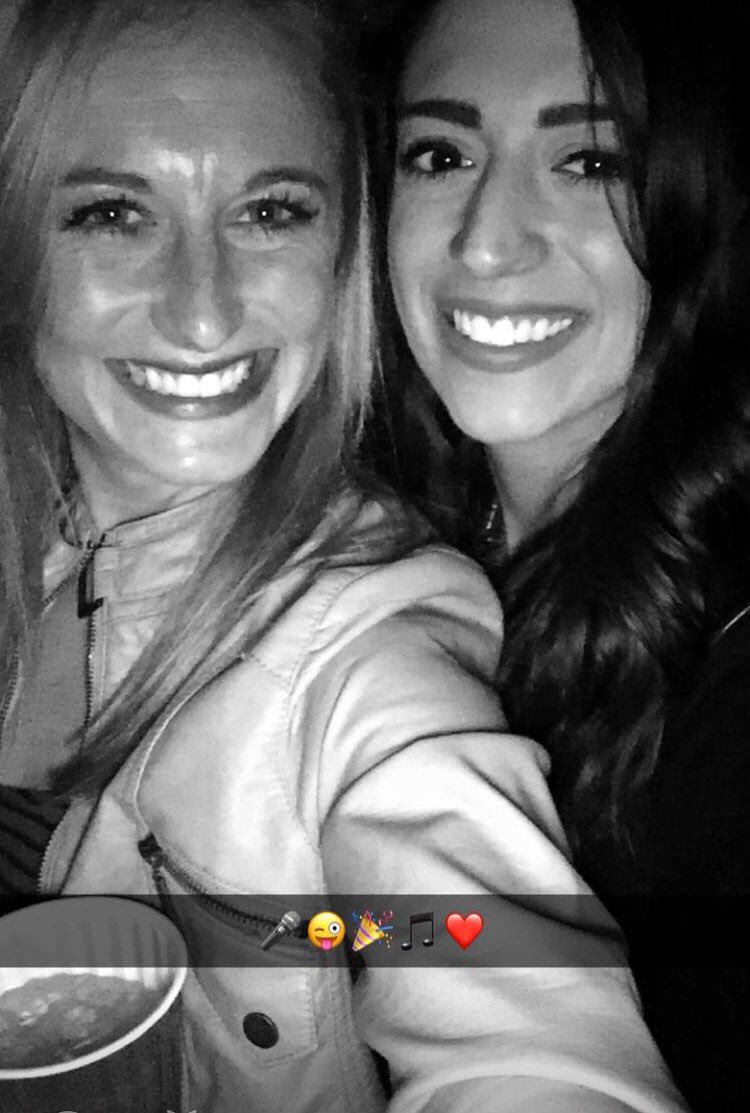 Twitrlesspammy's tweet photo. Hey @K102 and @ChaseRiceMusic  ... this brunette &amp; blonde combo would love to get upgraded!!! #K102FanJam https://t.co/jJNlt90DvV