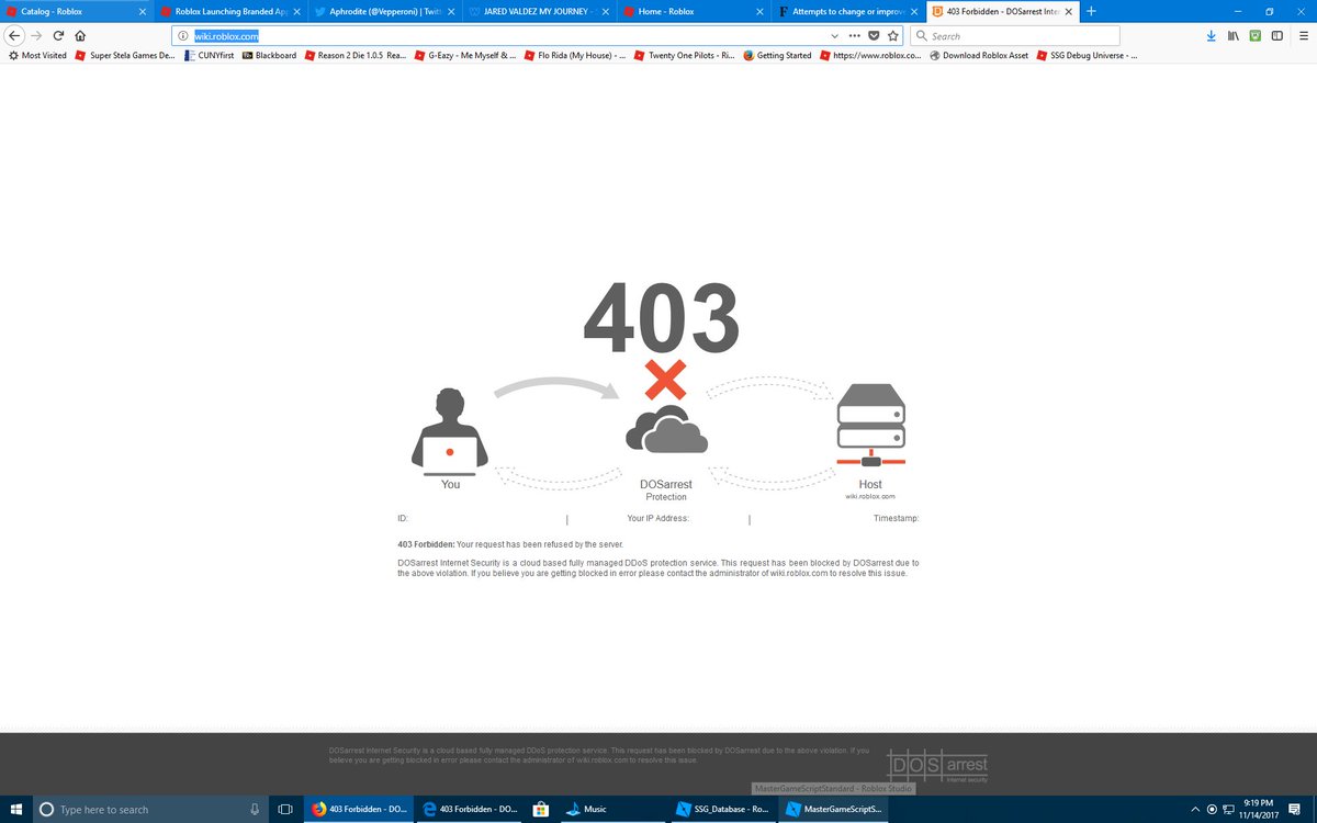 Stella Astreastela On Twitter Is Anyone Else Getting This I M Getting This Page In Error I M Shocked To See This Webpage Roblox Wiki Robloxwiki 403forbidden Https T Co Natjwrd1zd - roblox error 403