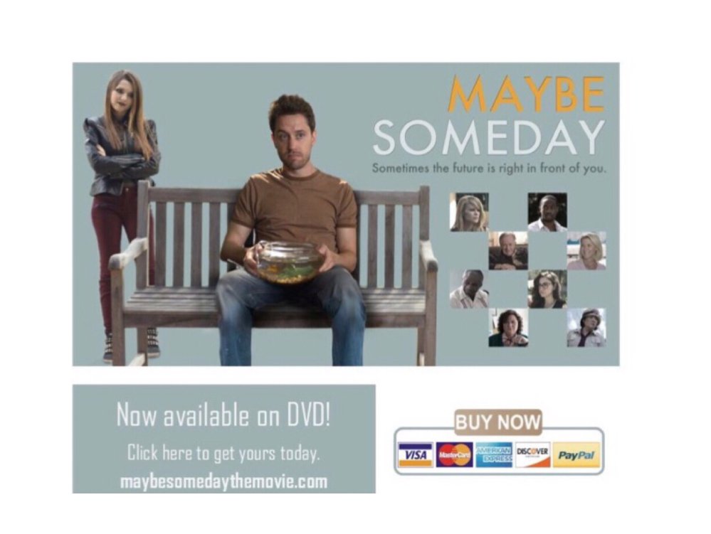 FutureGirlFlick's tweet photo. For those of you who haven’t been able to stream or download it yet, or just loved it, you can now get a DVD copy of Maybe Someday. https://t.co/SRsvTnbwSB #amazon #vimeo #googleplay #supportindieflm #comedy #fantasy #movie #filmindustry #indie #Serdariusblain #AccordingtoSer https://t.co/kPbyISIiBV