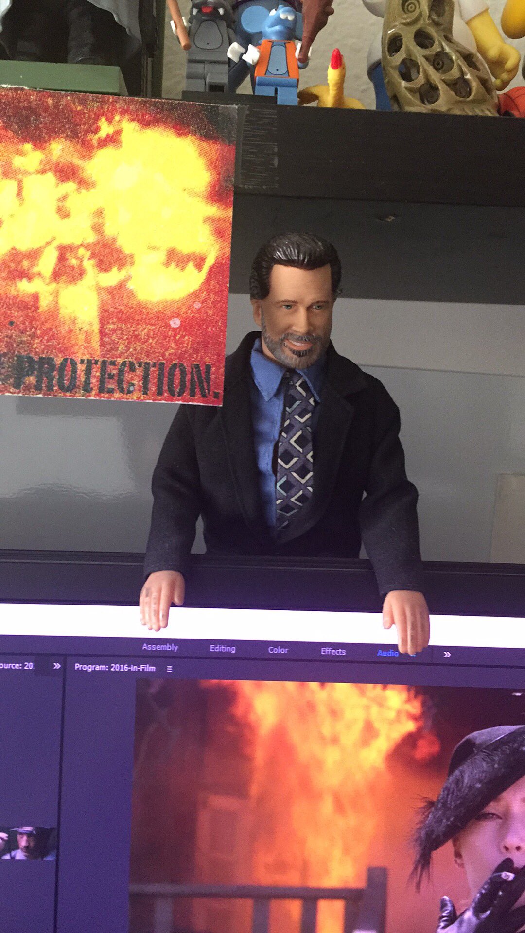 Happy birthday from your Dennis Miller doll! Just so you know, he still talks about you. A lot. 