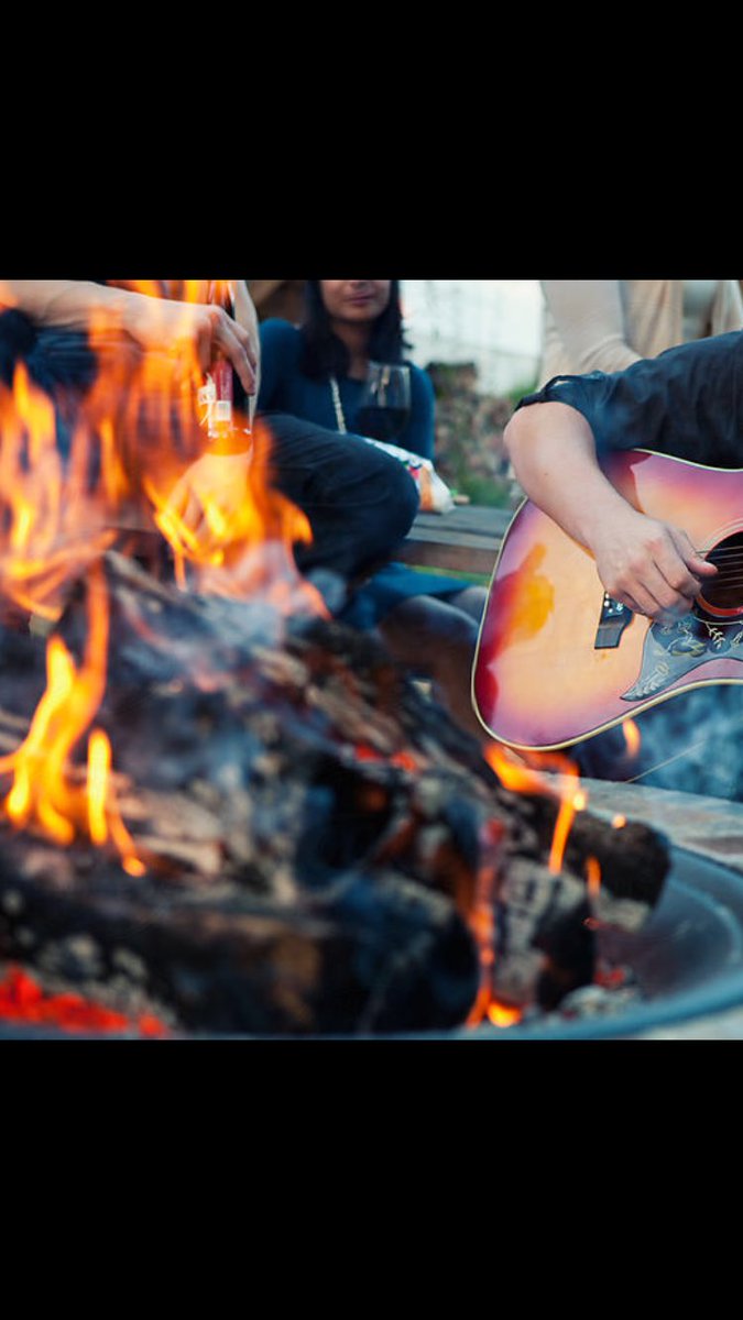 Okras's tweet photo. There is no doubt that Wednesday evening is the BEST time for a BONFIRE in the firepit at Okra’s of Gainesville! I think just a few people will make it a really good time. I’m thinking 6-8. A few guitars (and someone to play them). $1 PBR’s. I have a few hay bales to sit on. https://t.co/RGdTVv3lk8