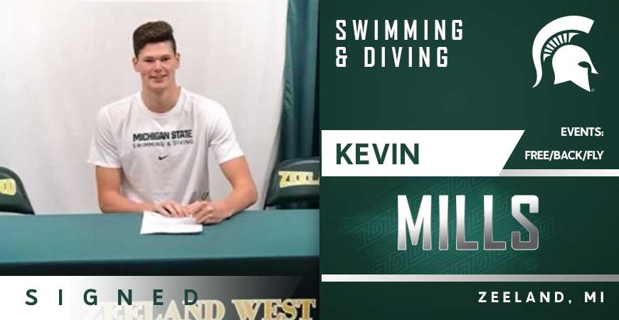 MSUswimdive's tweet image. Spartan Nation, help us welcome Kevin Mills to our program!