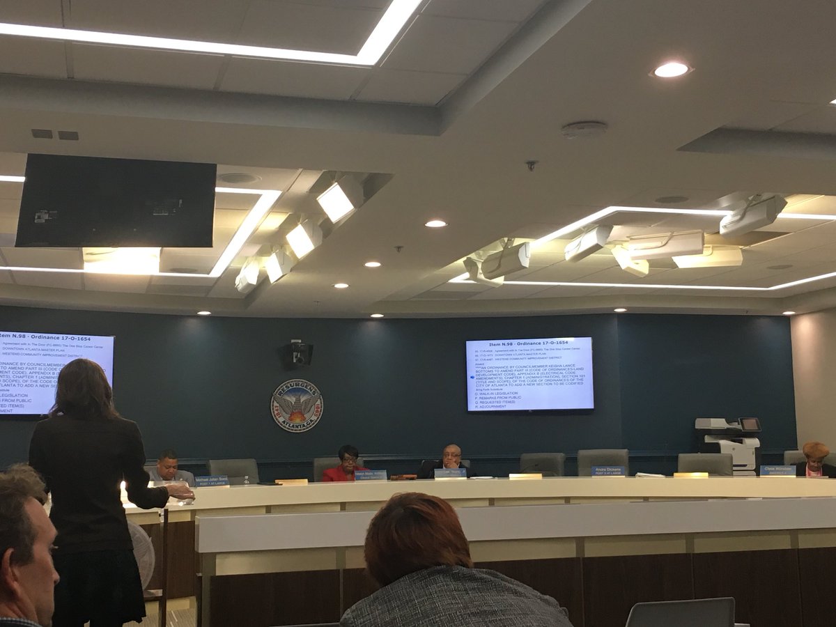 The #EVReady initiative for #Atlanta just passed unanimously in committee meetings. Off to the full council meeting next week! #ElectricVehicles #TEQCharging